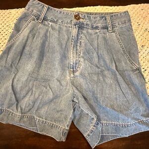 Lee Light Blue Denim Shorts